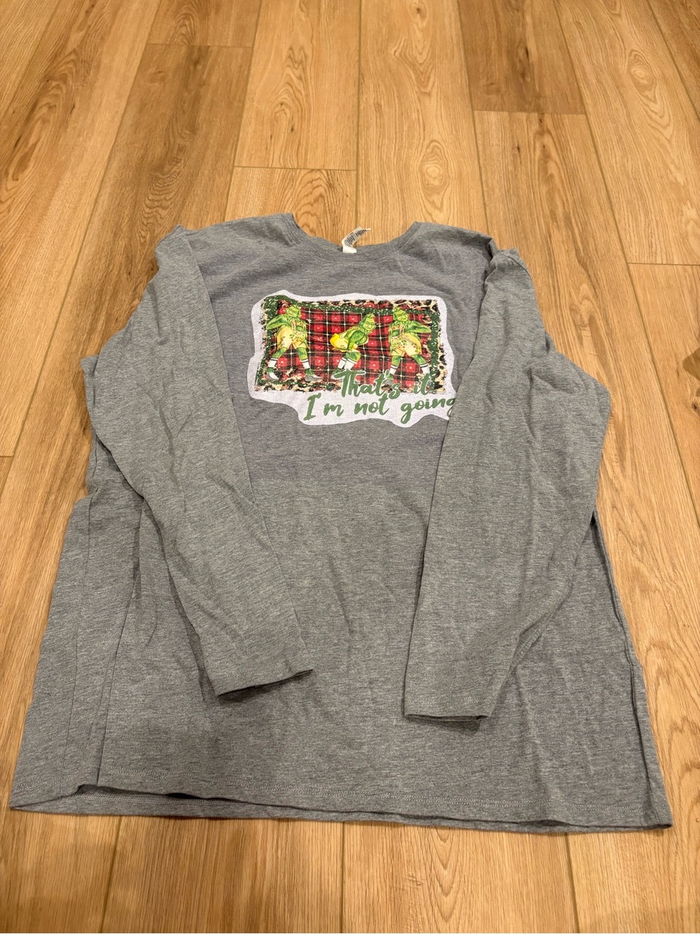 Women’s Grinch long sleeve top